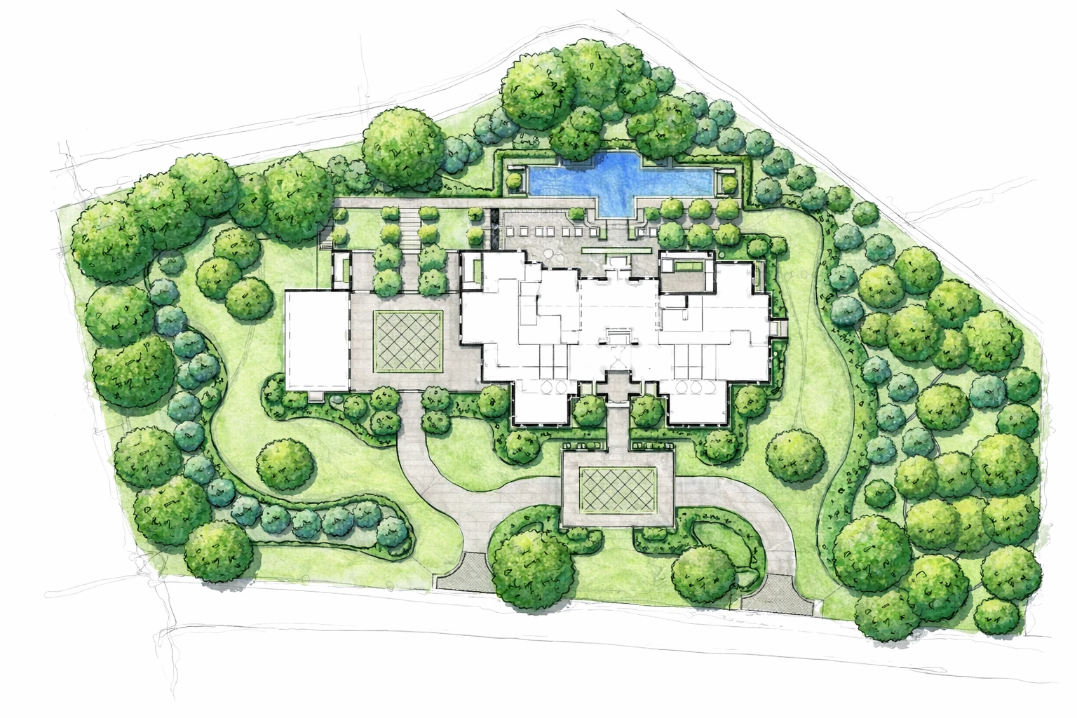Full Landscape Design in North Barrington, Illinois